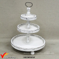 Shabby Chic Food Serving 3 Tier Plattenständer